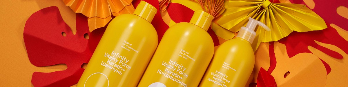 Линия Infinity Vitality Force: экстремальное восстановление волос